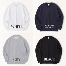 画像をギャラリービューアに読み込む, 【ladies】【men&#39;s】custom logo sweat   【F.G.H.I.J 】
